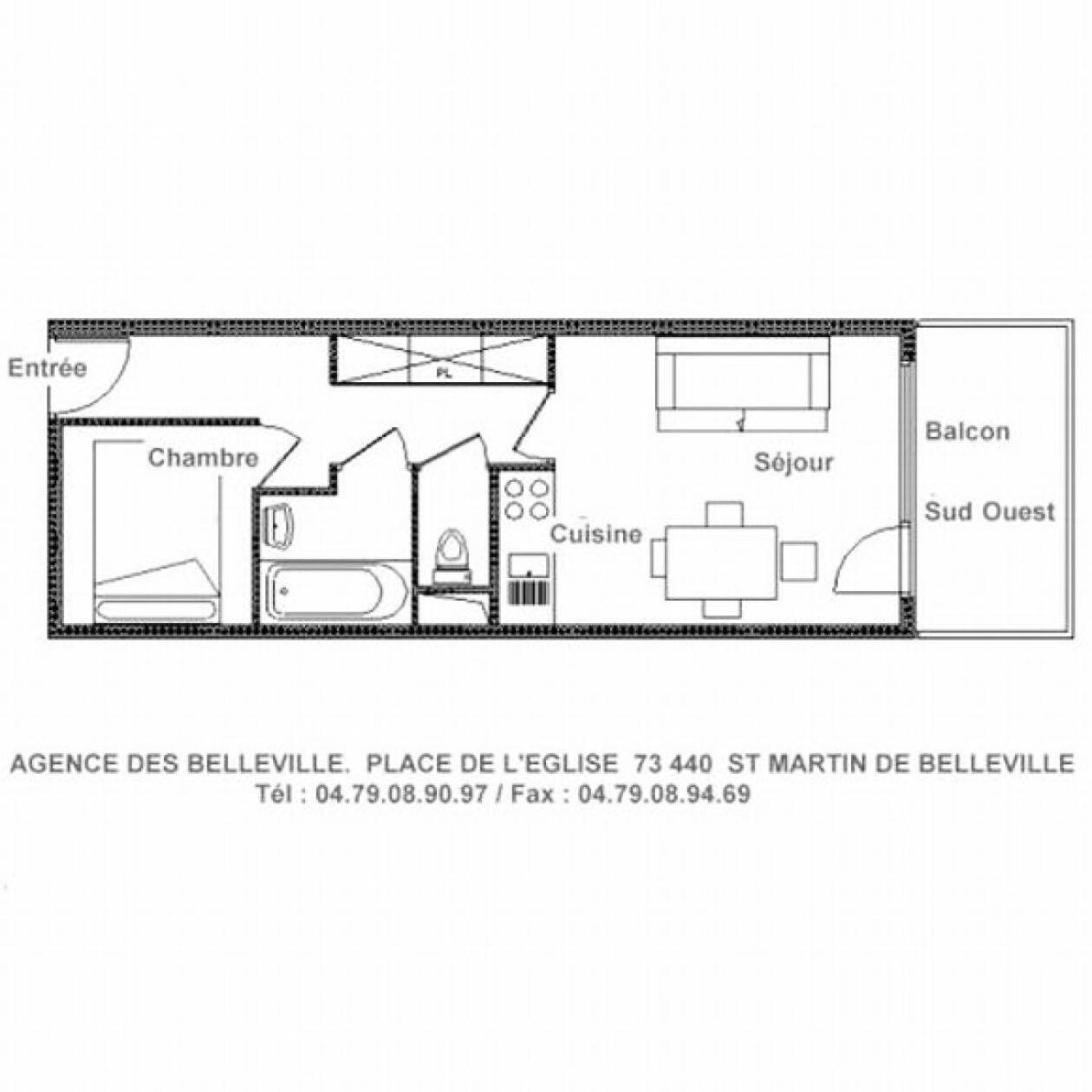 Residence Murgers - Appartement Fonctionnel Et Lumineux - A Proximite Des Pistes - Balcon Mae-3294 Сен-Мартен-де-Бельвіль Екстер'єр фото